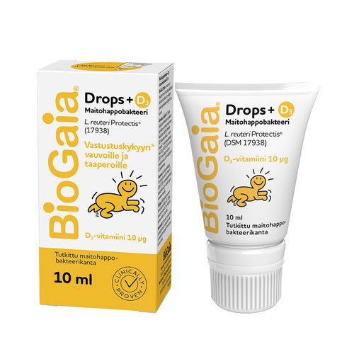 BioGaia Drops+D3 (10 ml)