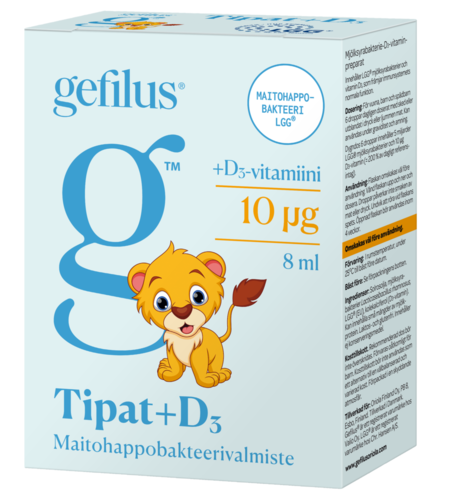 Gefilus Tippa+D3 8 ml