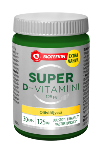 Super D-vitamiini 125 mikrog. (30 kaps)