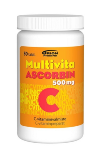 Multivita Ascorbin 500 mg (50 tabl)