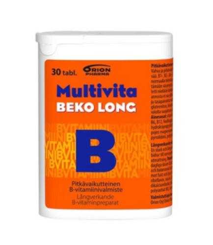 Multivita Beko Long (30 depottabl)
