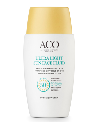ACO Sun Face Ultra Light Fluid SPF50+ (40 ml)