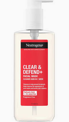 Neutrogena Clear & Defend+ Facial Wash Puhdistusgeeli (200 ml)