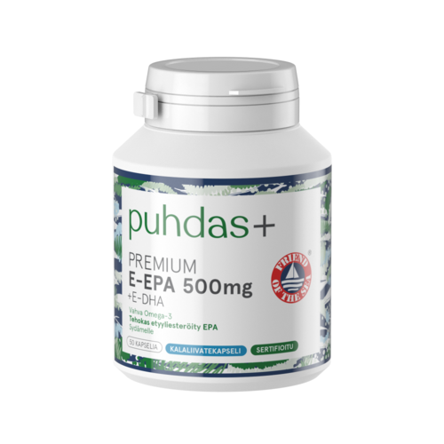 Puhdas+ Premium E-EPA 500mg 50 kaps