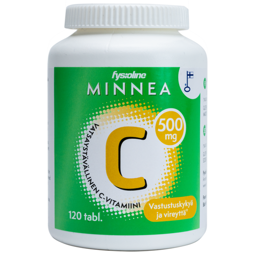 Minnea C-vitamiini 500 mg (120 tabl)