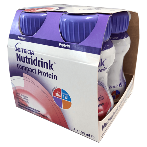 Nutridrink Compact Protein Viilentävä marjanmakuinen (72x125 ml)