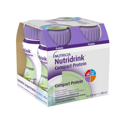 Nutridrink Compact Protein Kurkku-lime (72x125 ml)