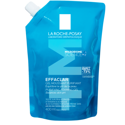 La Roche-Posay Effaclar Puhdistusgeeli täyttöpakkaus (400 ml)
