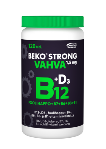 Beko Strong B12 VAHVA 1,5 mg (120 tabl)