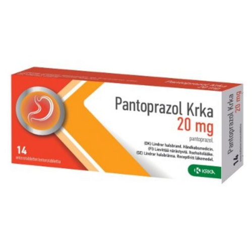 Pantoprazol Krka Enterotabletti 20 mg (14 fol)