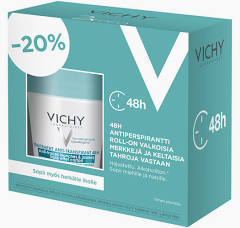 Vichy Antiperspirantti 48h Tahraamaton (2x50 ml)